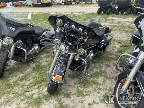 (Tampa, FL) 2013 Harley-Davidson FLHTP Motorcycle, State of Florida Unit Not Running, Condition Unkn