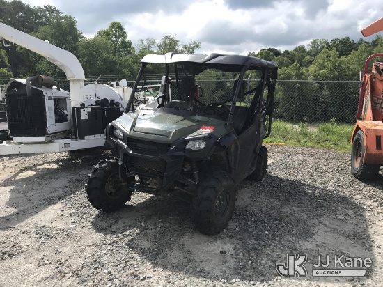 (Mount Airy, NC) 2020 Honda Pioneer 1000 All-Terrain Vehicle Engine Performance Concerns, Runs Rough