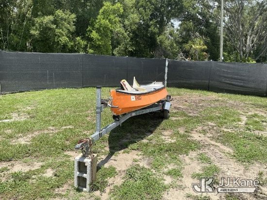 (Tampa, FL) 2024 FLZ 15 Foot Gheenoe, Trailer VIN: NOVIN0201345034 Condition Unknown