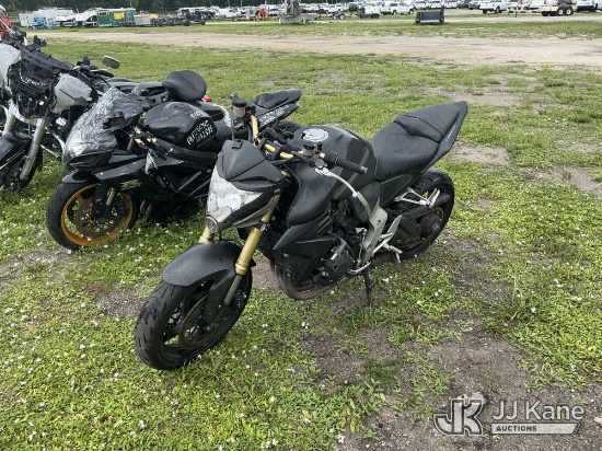 (Tampa, FL) 2012 Honda CB1000R Motorcycle, State of Florida Unit Runs & Moves) (FL Residents Purchas
