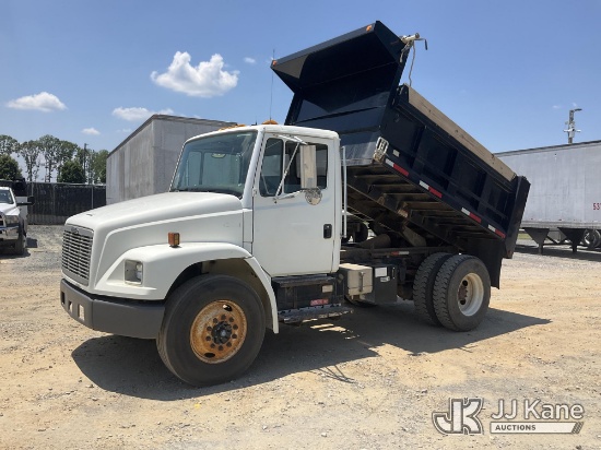 (China Grove, NC) 2001 Freightliner FL70 Dump Truck Runs, Moves & Dump Operates