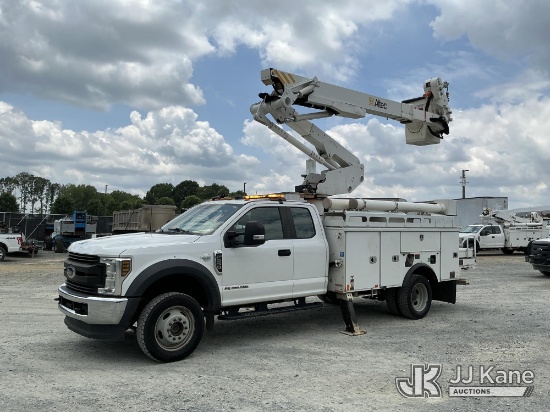 (China Grove, NC) Altec AT41MH, Articulating & Telescopic Material Handling Bucket Truck mounted beh