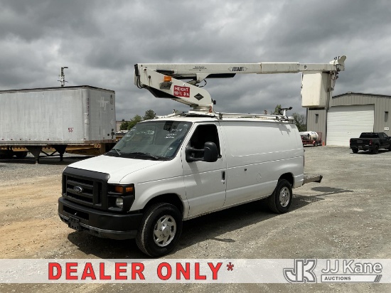 (China Grove, NC) Versalift VANTEL29I, Telescopic Non-Insulated Bucket Van mounted on 2010 Ford E350