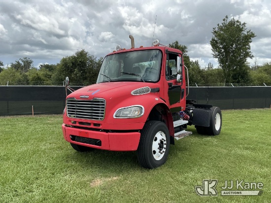 (Tampa, FL) 2009 Freightliner M2 106 S/A Truck Tractor Runs & Moves)(FL Residents Purchasing Titled