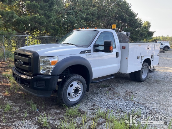 (Villa Rica, GA) 2014 Ford F-450 SD Service Truck, (GA Power Unit) Runs & Moves