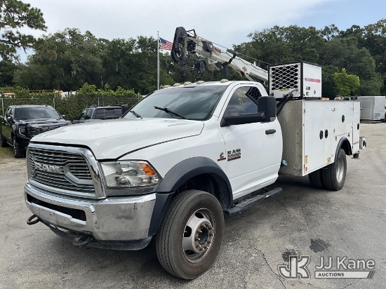(Ocala, FL) 2014 Ram 5500 4x4 Mechanics Service Truck Runs & Moves) (Jump To Start, Check Engine Lig