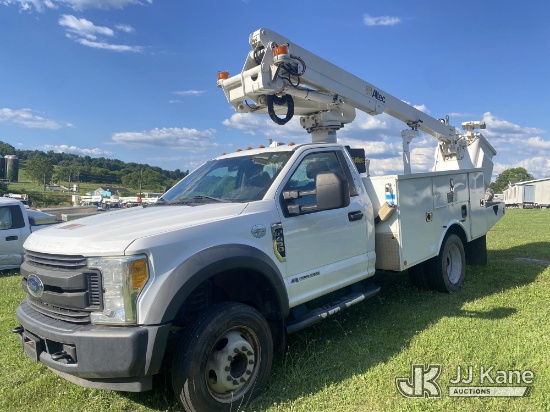 (Kodak, TN) Altec AT235-P, Articulating & Telescopic Non-Insulated Bucket Truck mounted behind cab o