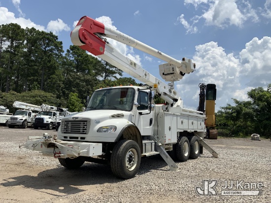 (Graysville, AL) Altec AA55E-MH, Material Handling Bucket Truck rear mounted on 2018 Freightliner M2