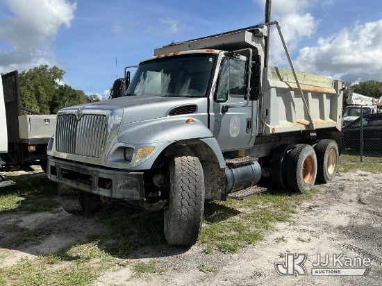 (Tampa, FL) 2003 International 7400 T/A Dump Truck, State of Florida Unit Not Running, Condition Unk