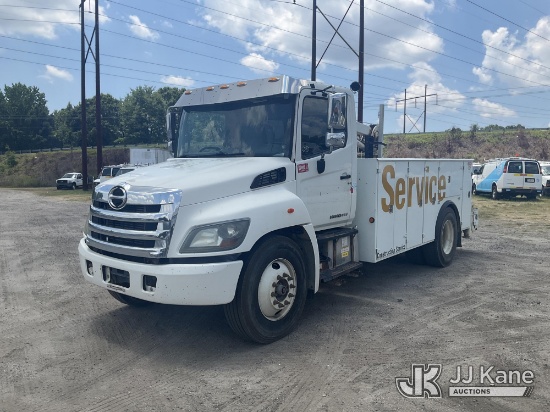 (Raleigh, NC) 2015 Hino Conventional Cab Mechanics Service Truck Runs & Moves) (Runs Rough, Dash War