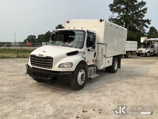 (Chester, VA) 2025 Freightliner M2 106 Chipper Dump Truck Not Running, Condition Unknown) (Rolled ov