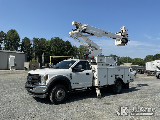 (China Grove, NC) Altec AT41MH, Articulating & Telescopic Material Handling Bucket Truck mounted beh