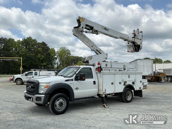 (China Grove, NC) Altec AT40-MH, Articulating & Telescopic Material Handling Bucket Truck mounted be