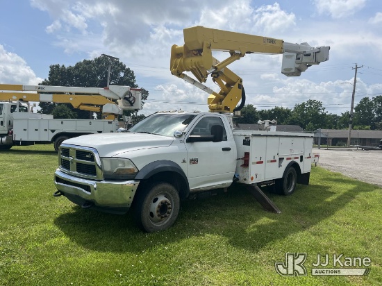 (Trenton, TN) HiRanger TL37-M, Articulating & Telescopic Material Handling Bucket Truck mounted behi