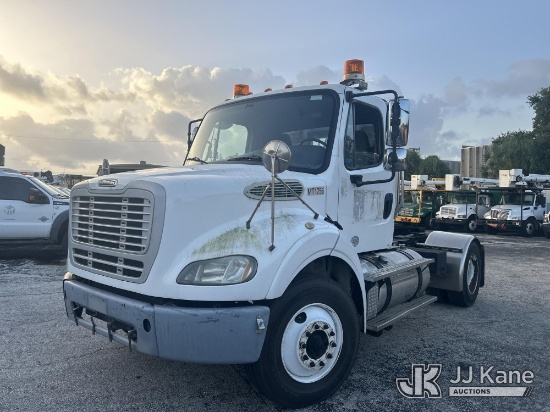 (West Palm Beach, FL) 2019 Freightliner M2 S/A Truck Tractor Runs & Moves)( Interior Defects, See Pi