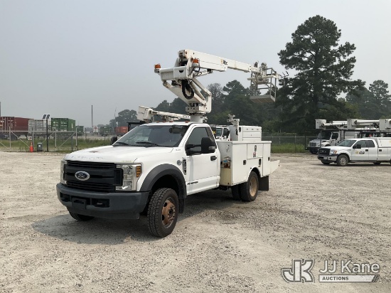 (Chester, VA) Altec AT235P, Articulating & Telescopic Non-Insulated Bucket Truck mounted behind cab