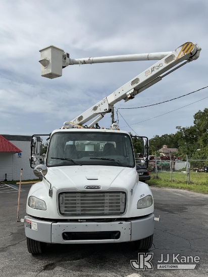 (Ocala, FL) Altec L42A, Over-Center Bucket Truck center mounted on 2013 Freightliner M2 106 Utility