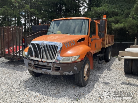 (Villa Rica, GA) 2007 International 4300 Crew-Cab Dump Truck Not Running, Condition Unknown, Exterio