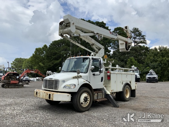 (Graysville, AL) HiRanger TL45-M, Articulating & Telescopic Material Handling Bucket Truck mounted b