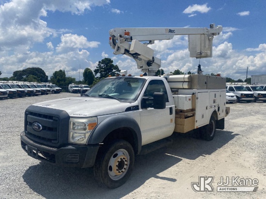 (Villa Rica, GA) Altec AT200A, Telescopic Non-Insulated Bucket Truck mounted behind cab on 2012 Ford