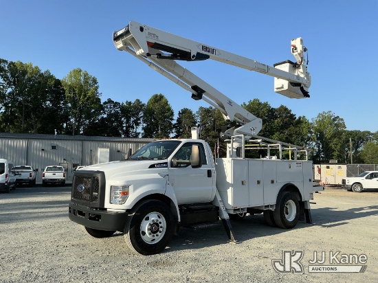 (China Grove, NC) Versalift VST-52IMH, Articulating & Telescopic Material Handling Bucket Truck cent