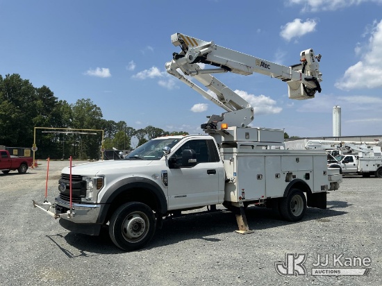 (China Grove, NC) Altec AT41MH, Articulating & Telescopic Material Handling Bucket Truck mounted beh