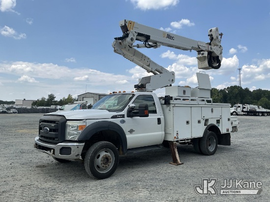 (China Grove, NC) Altec AT40-MH, Articulating & Telescopic Material Handling Bucket Truck mounted be