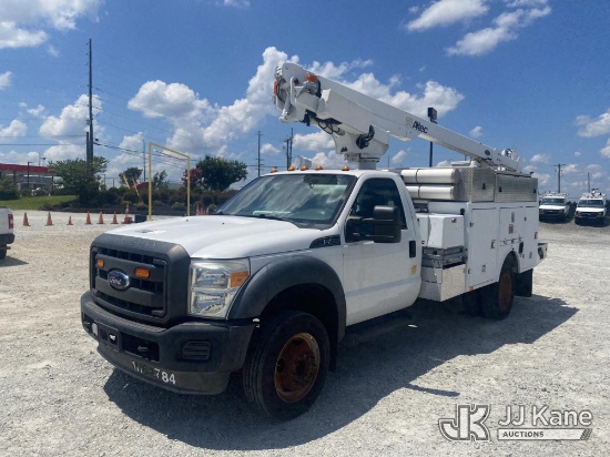 (Villa Rica, GA) Altec AT200A, Telescopic Non-Insulated Bucket Truck mounted behind cab on 2015 Ford