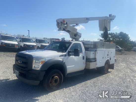 (Villa Rica, GA) Altec AT200A, Telescopic Non-Insulated Bucket Truck mounted behind cab on 2012 Ford