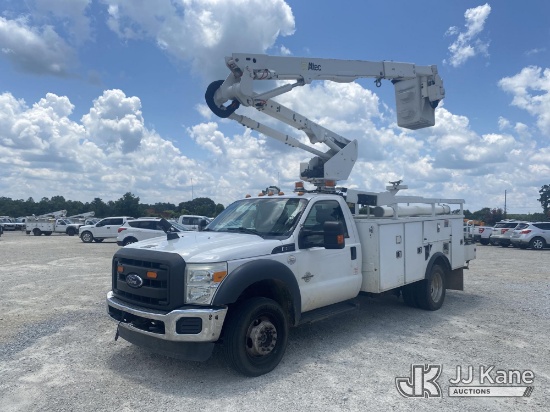 (Villa Rica, GA) Altec AT40G, Articulating & Telescopic Bucket Truck mounted behind cab on 2015 Ford