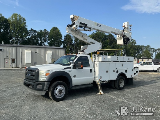 (China Grove, NC) Altec AT40-MH, Articulating & Telescopic Material Handling Bucket Truck mounted be
