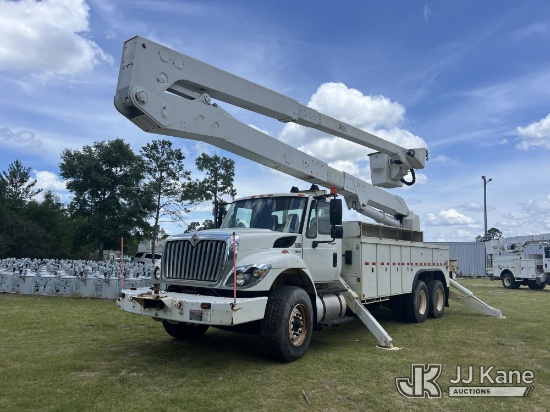 (Defuniak Springs, FL) Altec A77-T, Articulating & Telescopic Material Handling Bucket Truck rear mo
