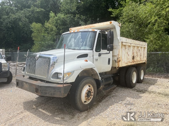 (Memphis, TN) 2006 International 7400 Dump Truck Not Running, Condition Unknown
