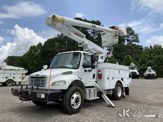 (Graysville, AL) Altec L42M, Over-Center Material Handling Bucket Truck rear mounted on 2016 Freight