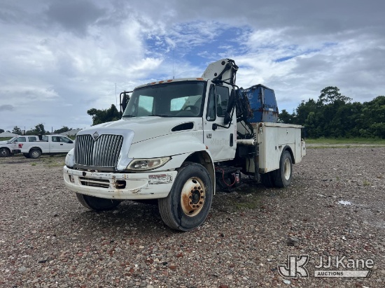 (Pensacola, FL) IMT 11/76-K3, Knuckleboom Crane mounted behind cab on 2006 International 4300 URD/Fl
