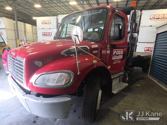 (Orlando, FL) 2016 Freightliner M2 106 Flatbed Truck Not Running, Condition Unknown) (Seller States: