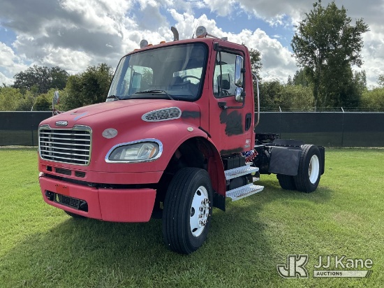(Tampa, FL) 2008 Freightliner M2 106 S/A Truck Tractor Runs & Moves) (Exterior Defects)(FL Residents
