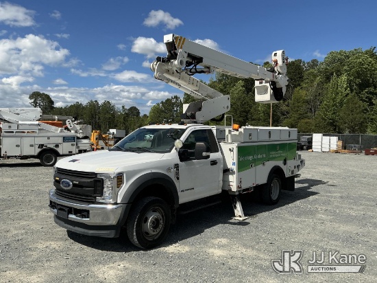 (China Grove, NC) Altec AT40-MH, Articulating & Telescopic Material Handling Bucket Truck mounted be