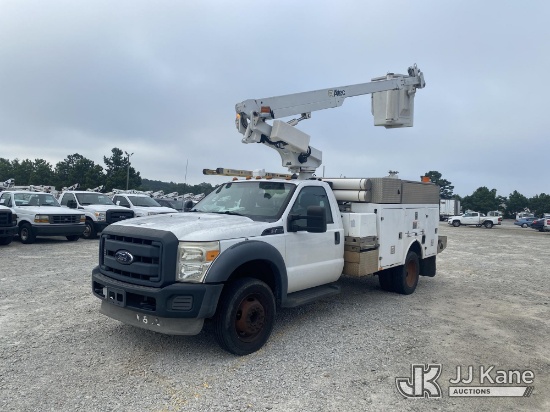 (Villa Rica, GA) Altec AT200A, Telescopic Non-Insulated Bucket Truck mounted behind cab on 2013 Ford