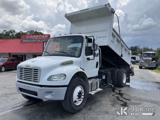 (Ocala, FL) 2013 Freightliner M2 Medium Duty Dump Truck Runs, Moves & Dump Operates