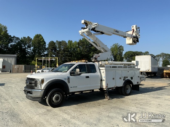 (China Grove, NC) Altec AT41MH, Articulating & Telescopic Material Handling Bucket Truck mounted beh