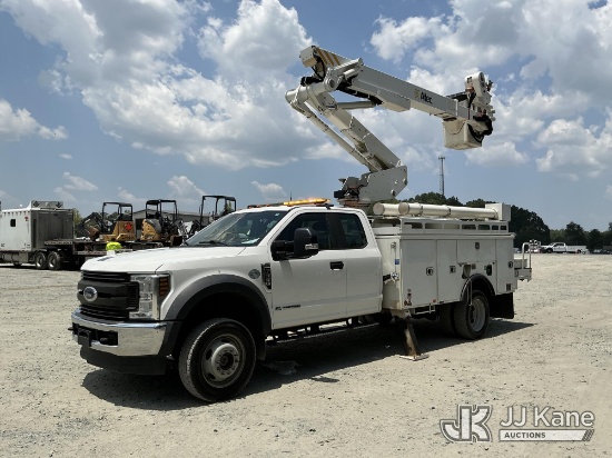 (China Grove, NC) Altec AT41MH, Articulating & Telescopic Material Handling Bucket Truck mounted beh