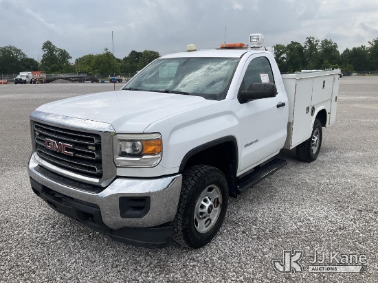 (Verona, KY) 2015 GMC Sierra 2500HD Base Long Box Service Truck Runs & Moves