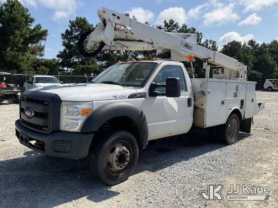 (Villa Rica, GA) Altec AT40G, Articulating & Telescopic Bucket Truck mounted behind cab on 2016 Ford