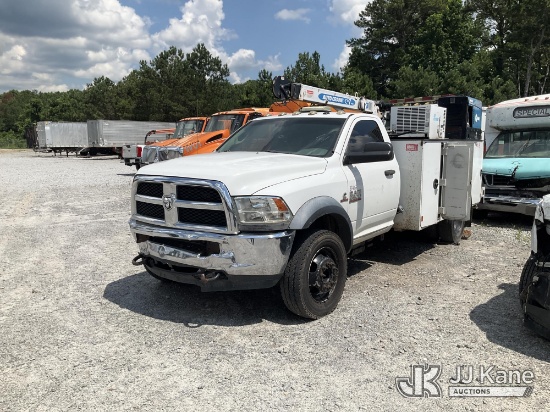 (Villa Rica, GA) 2014 RAM 5500 Mechanics Service Truck Not Running, Condition Unknown) (Missing Majo