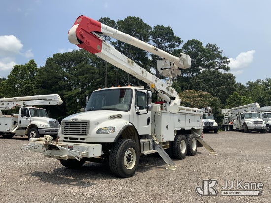 (Graysville, AL) Altec AA55E-MH, Material Handling Bucket Truck rear mounted on 2018 Freightliner M2