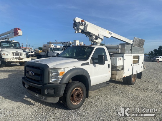 (Villa Rica, GA) Altec AT200A, Telescopic Non-Insulated Bucket Truck mounted behind cab on 2013 Ford