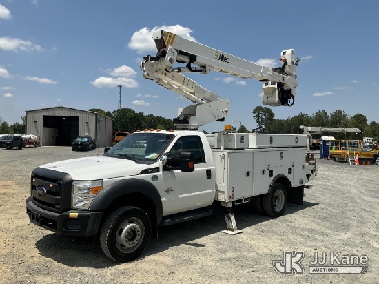(China Grove, NC) Altec AT40-MH, Articulating & Telescopic Material Handling Bucket Truck mounted be