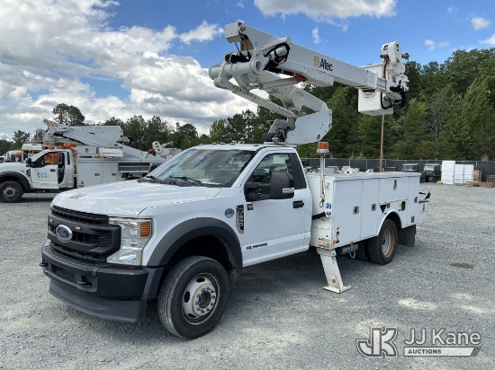 (China Grove, NC) Altec AT41M, Articulating & Telescopic Material Handling Bucket Truck mounted behi