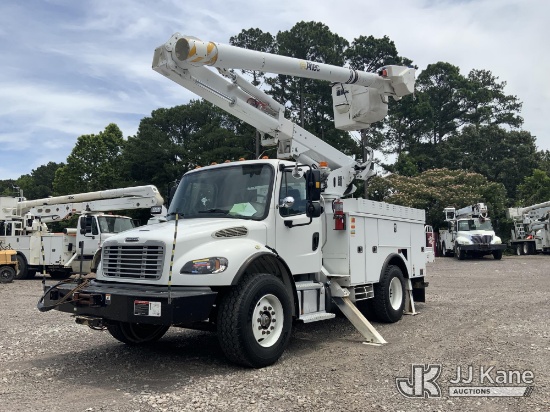 (Graysville, AL) Altec L42-MH, Over-Center Material Handling Bucket Truck rear mounted on 2019 Freig